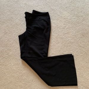 Wide leg curvy fit Black Apt 9 pants
